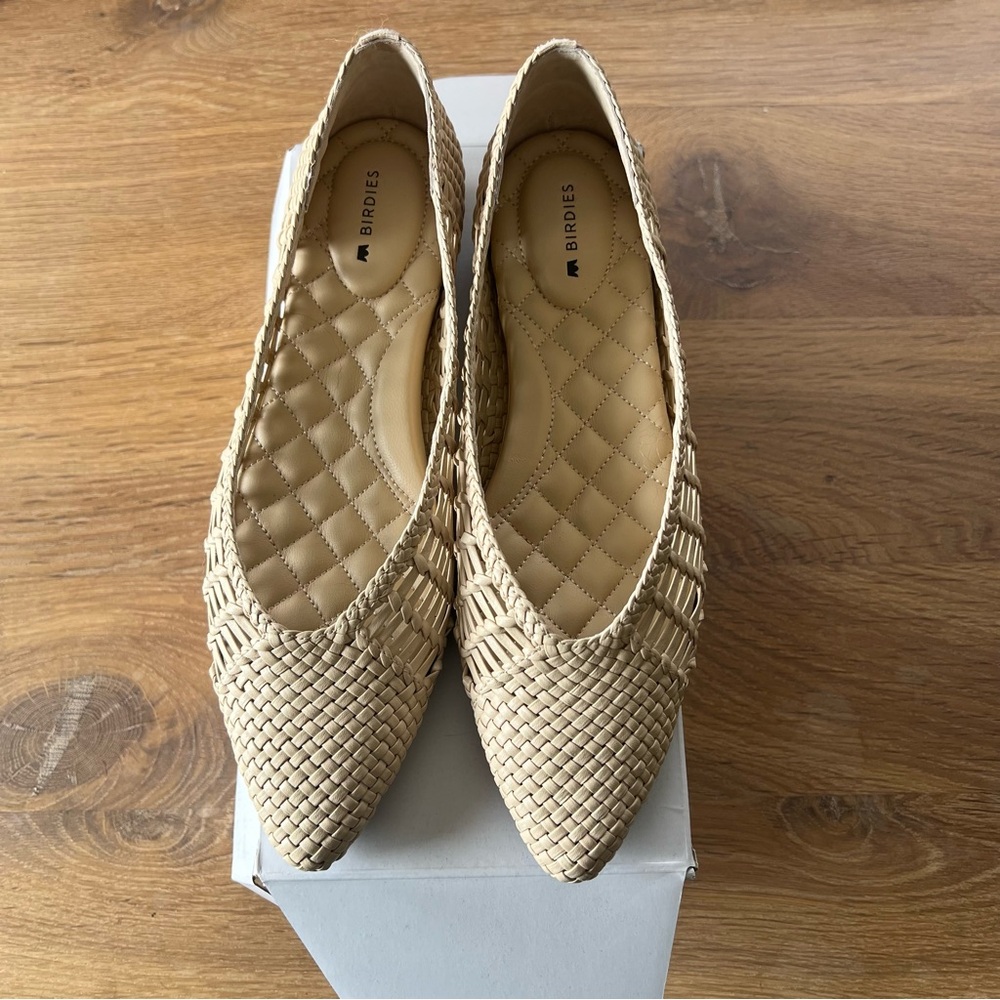 Birdies The Goldfinch Dawn Woven Flats